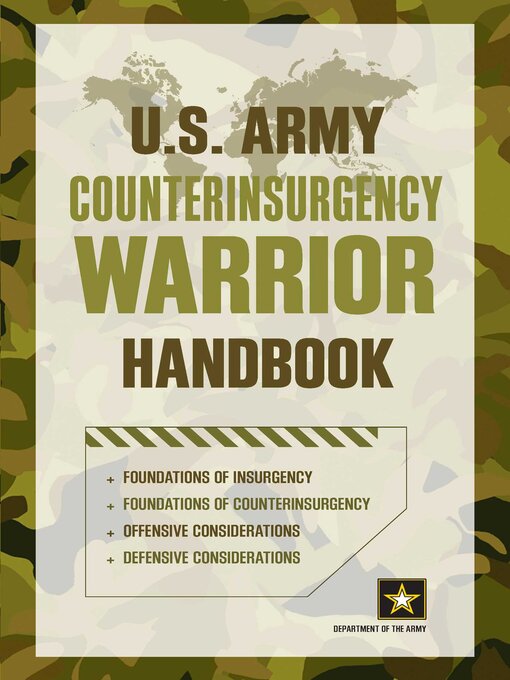 Cover image for U.S. Army Counterinsurgency Warrior Handbook